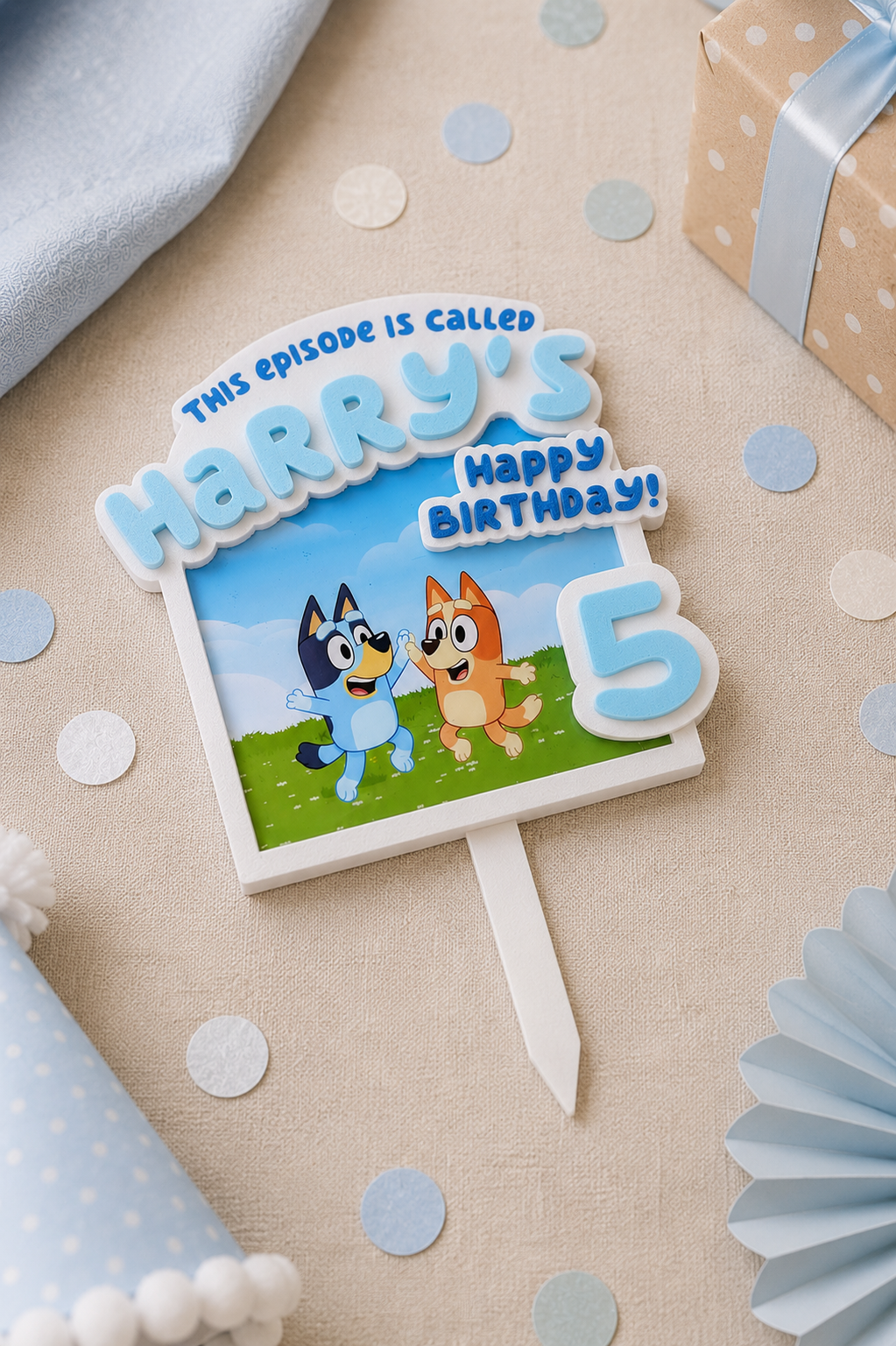 Cake Topper & Door Sign